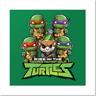 Rise of the TMNT Posters and Art